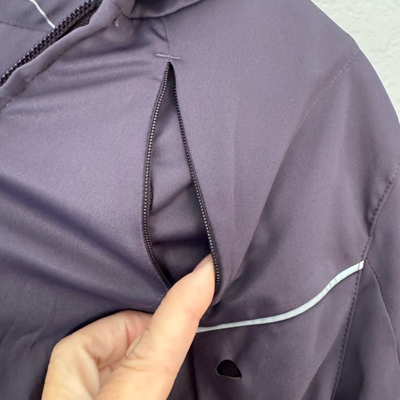 Vintage 1993 Nike Purple Track Suit.  Jacket/Hoodie Size 8-10 & Size 4-6 Capri - Picture 6 of 16